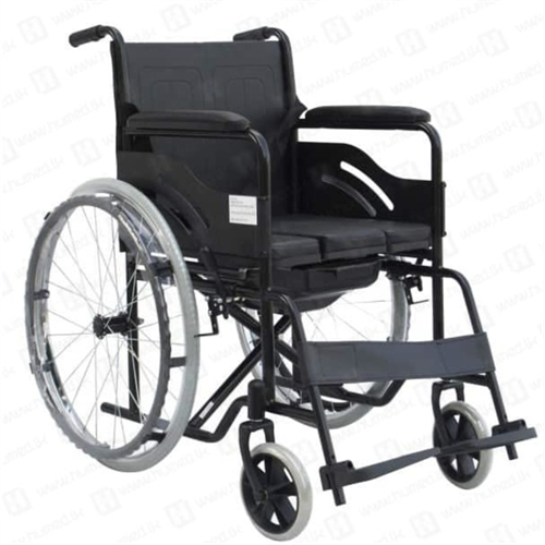 Powder Coated Commode Wheelchair SMW09